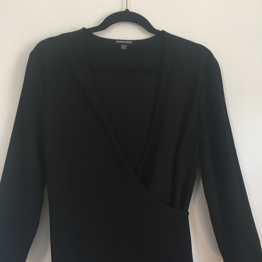 American Apparel Julliard Wrap Dress